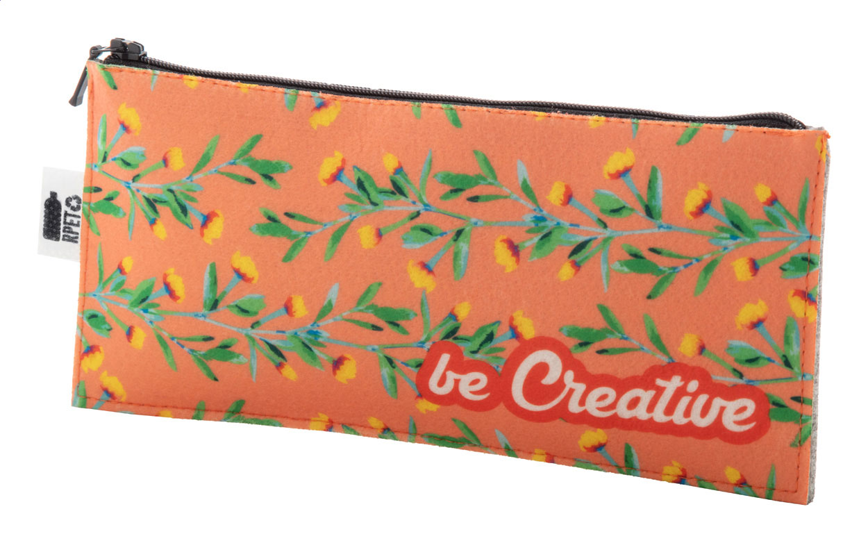 Estuche para bolígrafos de fieltro RPET CreaColor - Nájera