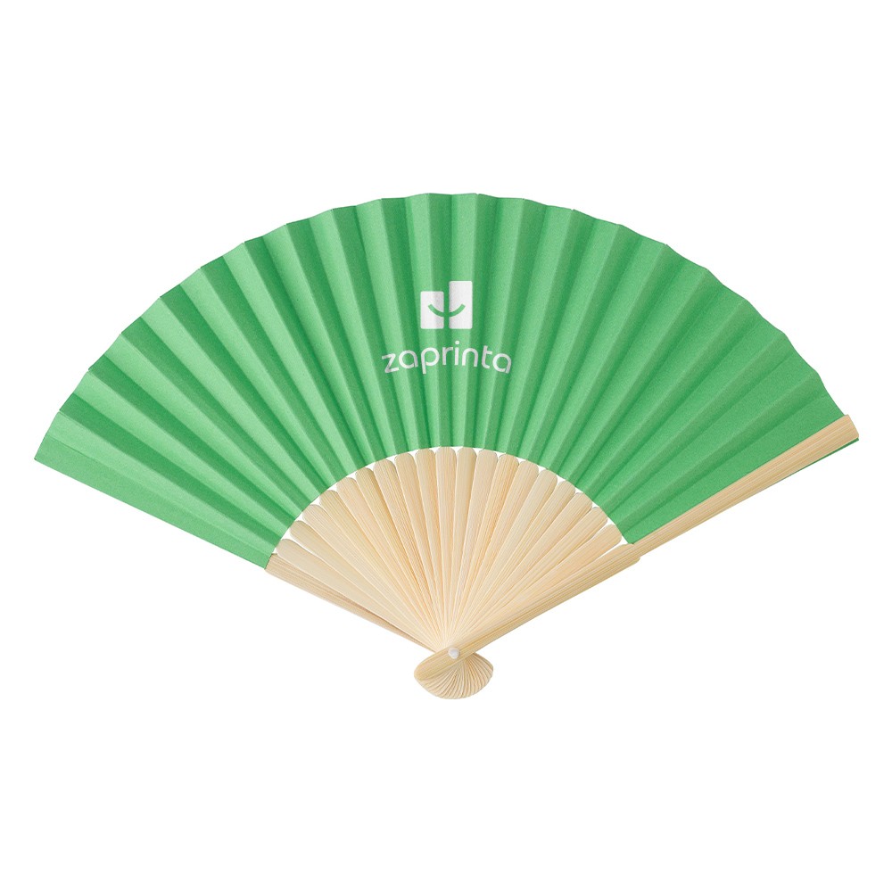 Abanico de mano de bambú Brisa - Piedrabuena