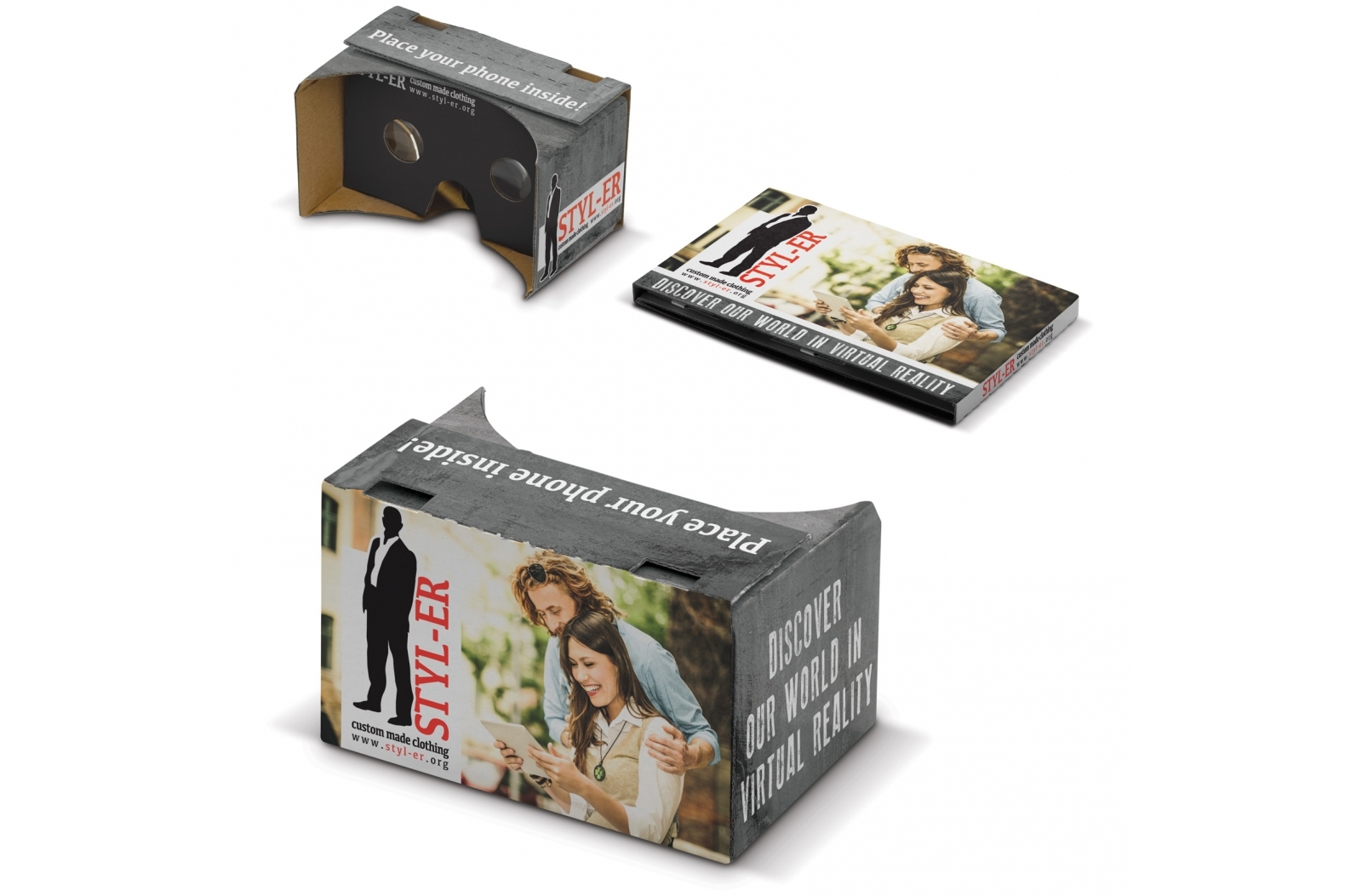 Gafas de Realidad Virtual de Cartón - Kettlewell - Zarzosa