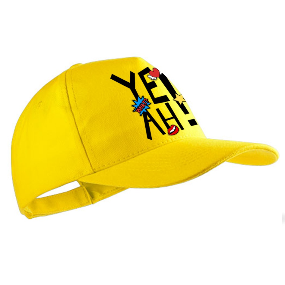 Gorra de Algodón Cepillado de 5 Paneles - Sant Adrià de Besòs