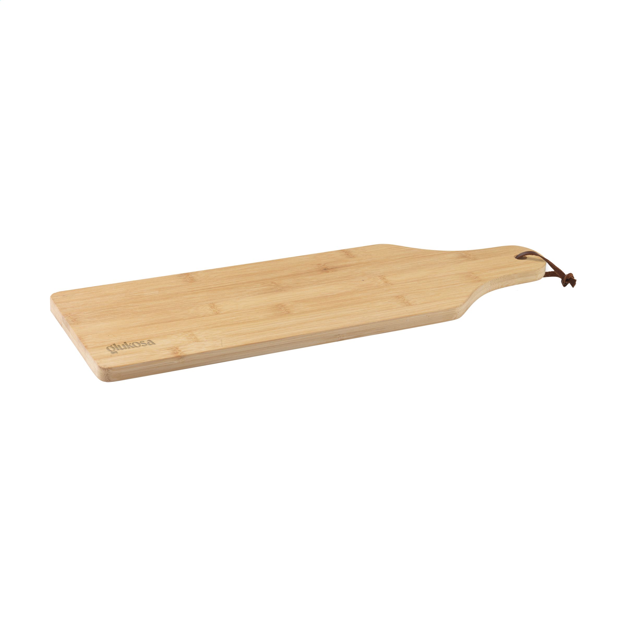 Tabla de Servir de Bambú con Cordón de Cuero - Alameda