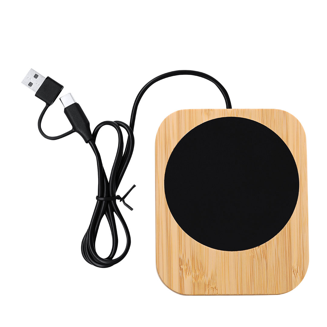 Calentador de Tazas de Bambú - Escalona