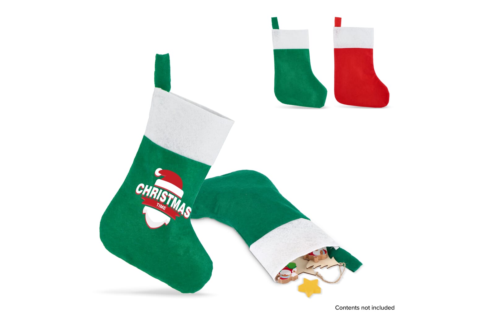 Calcetín Navideño de Fieltro 43 cm - Banyalbufar