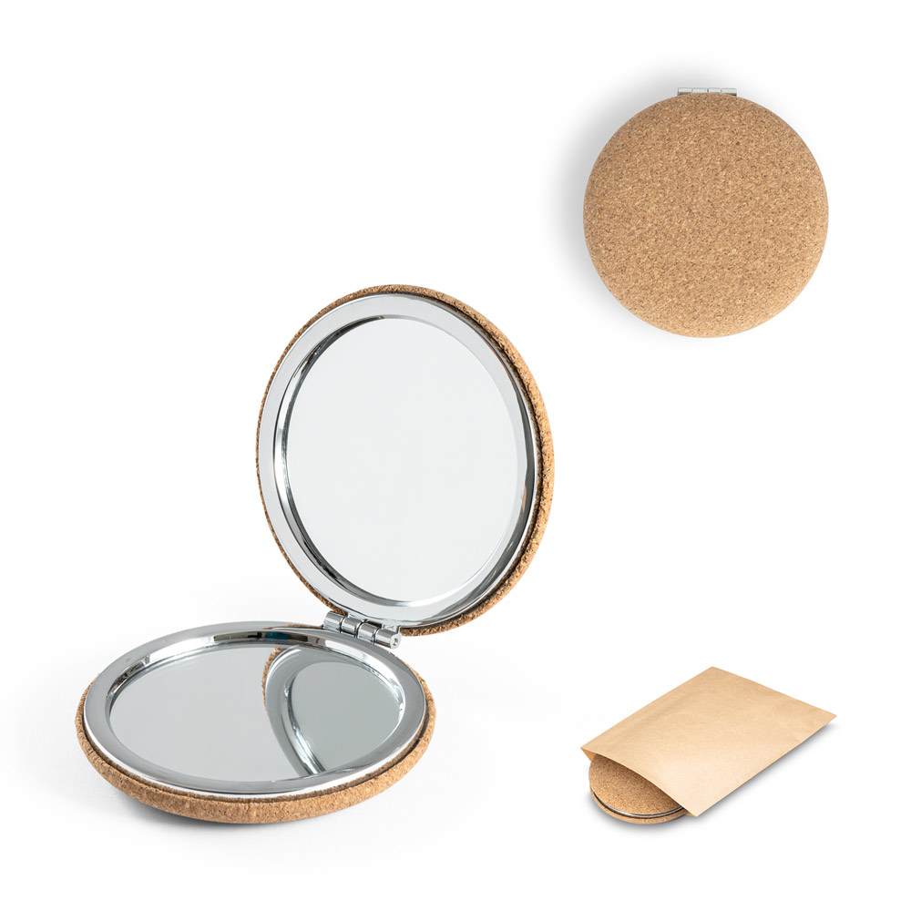 Cork Round Mirror - Castilleja del Campo