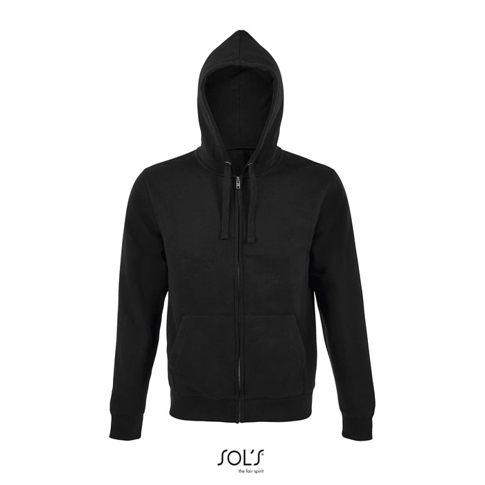 SOL'S Spike Sudadera con Capucha y Cremallera para Hombres - Aldington - Puigdàlber