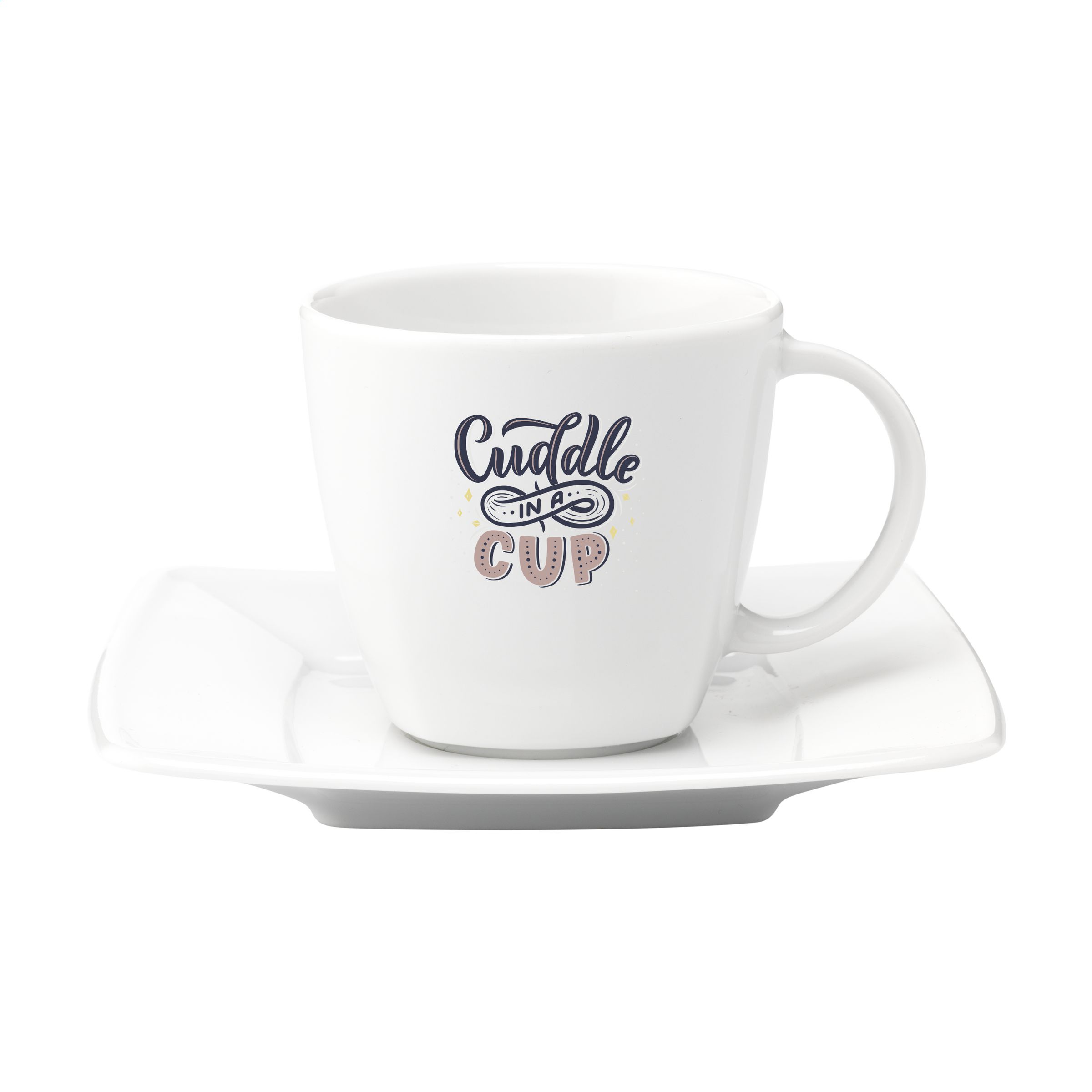 Taza y platillo de porcelana 200ml - Ashby-de-la-Zouch - Utrera