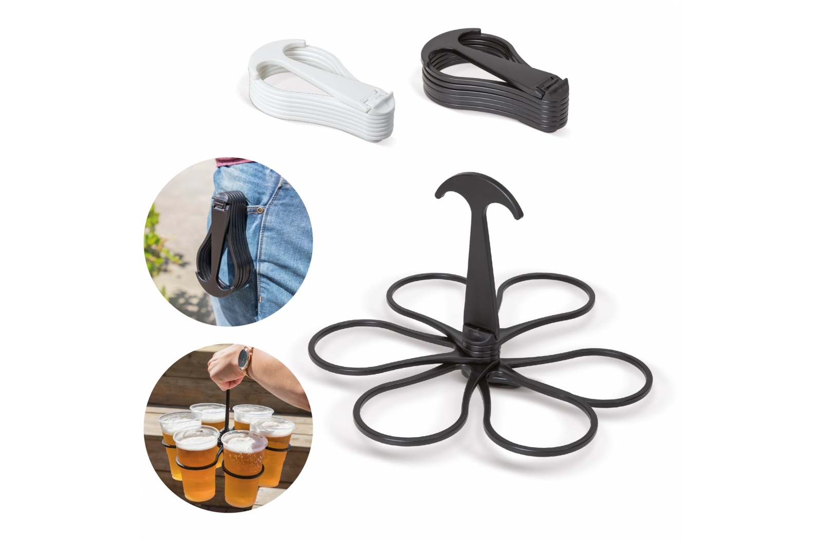 Portavasos Reutilizable para Seis Tazas - Épila