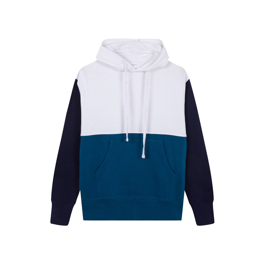 Sudadera con Capucha Unisex Tricolor - Little Wittenham - Gimileo
