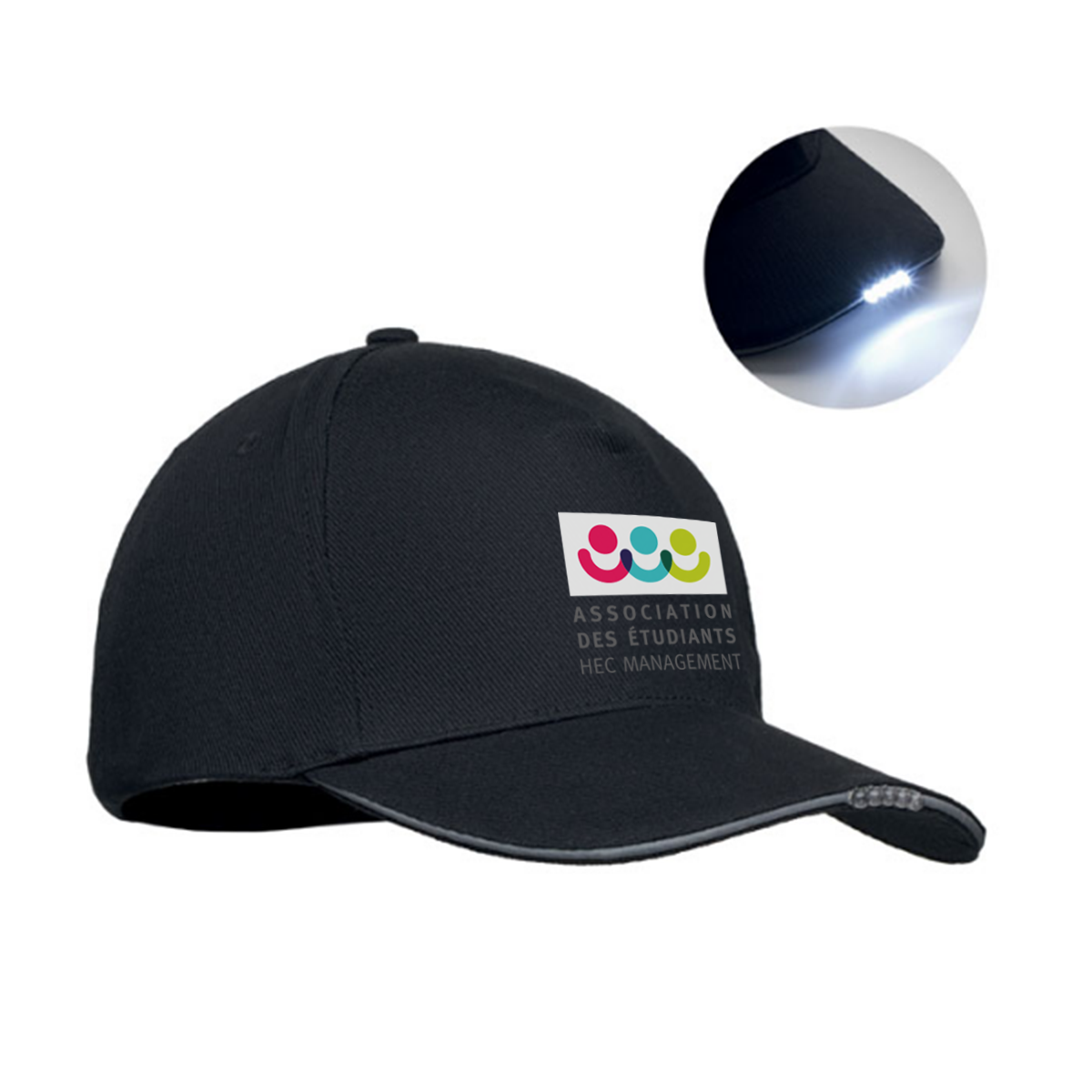 Gorra de béisbol con LED y USB - Zorraquín