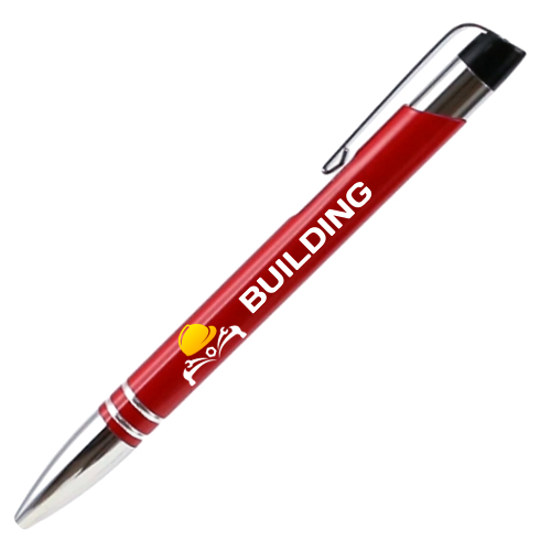 Bolígrafo de Aluminio Bicolor con Mecanismo Push-Up - Torrejón de Ardoz