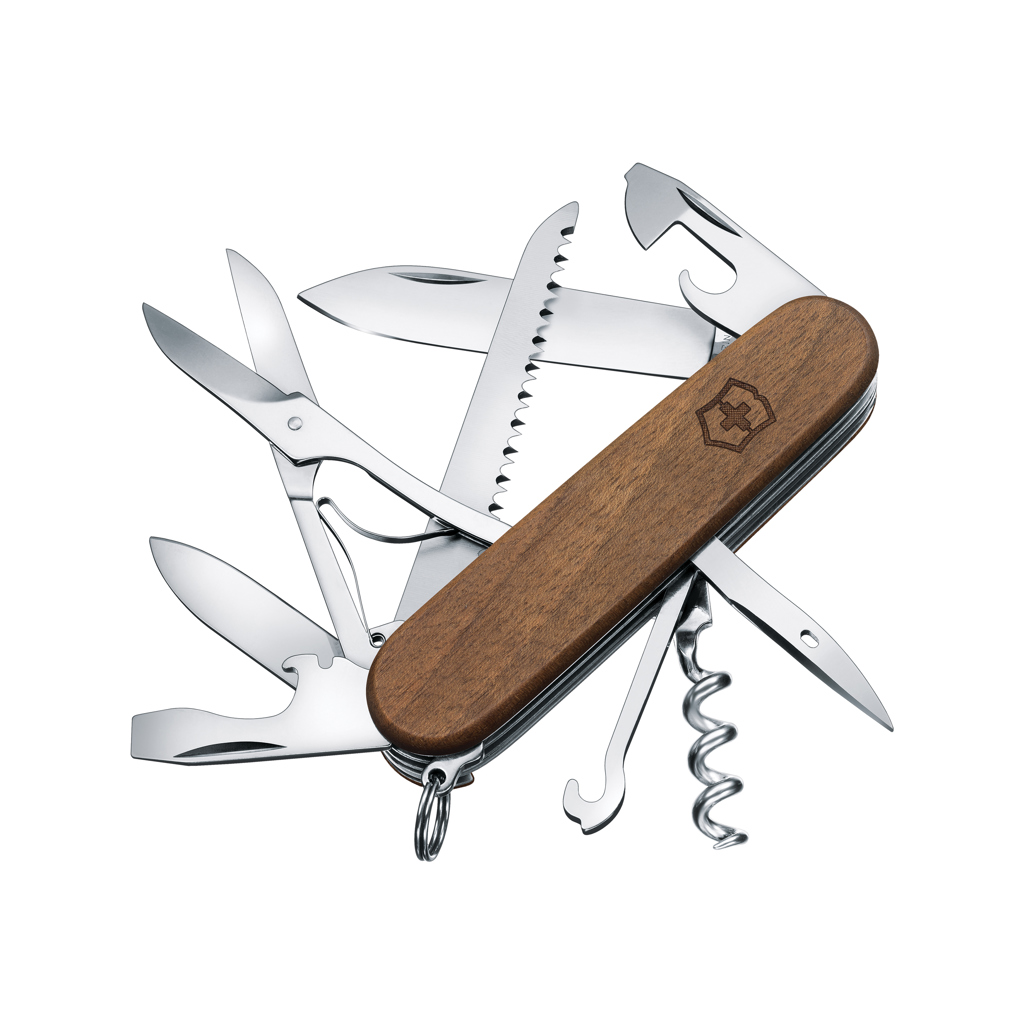 Navaja de Bolsillo Victorinox Huntsman Elegancia en Madera - Baños de Rioja
