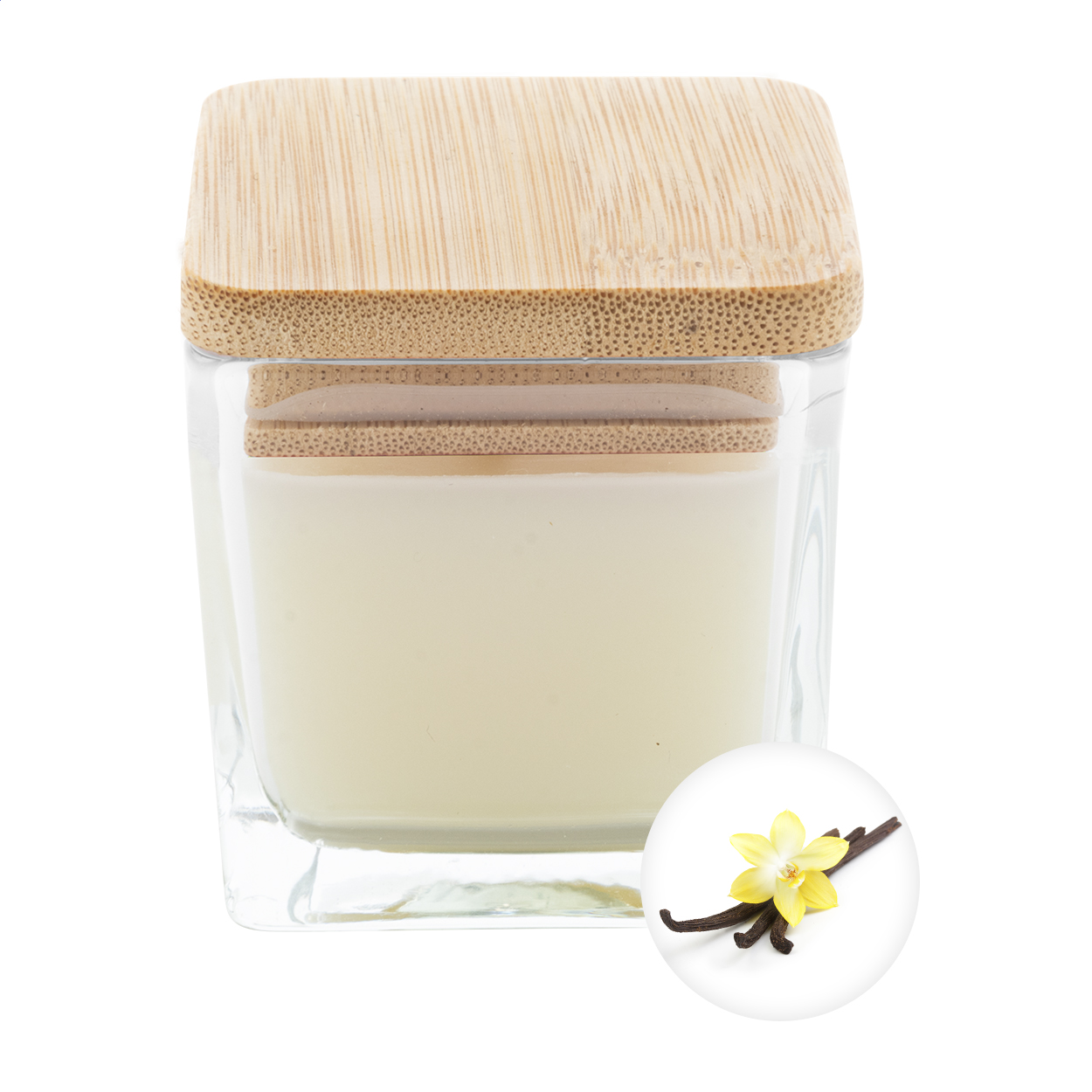 Vela de Manzana Verde - Sallent de Llobregat impreso con logotipo