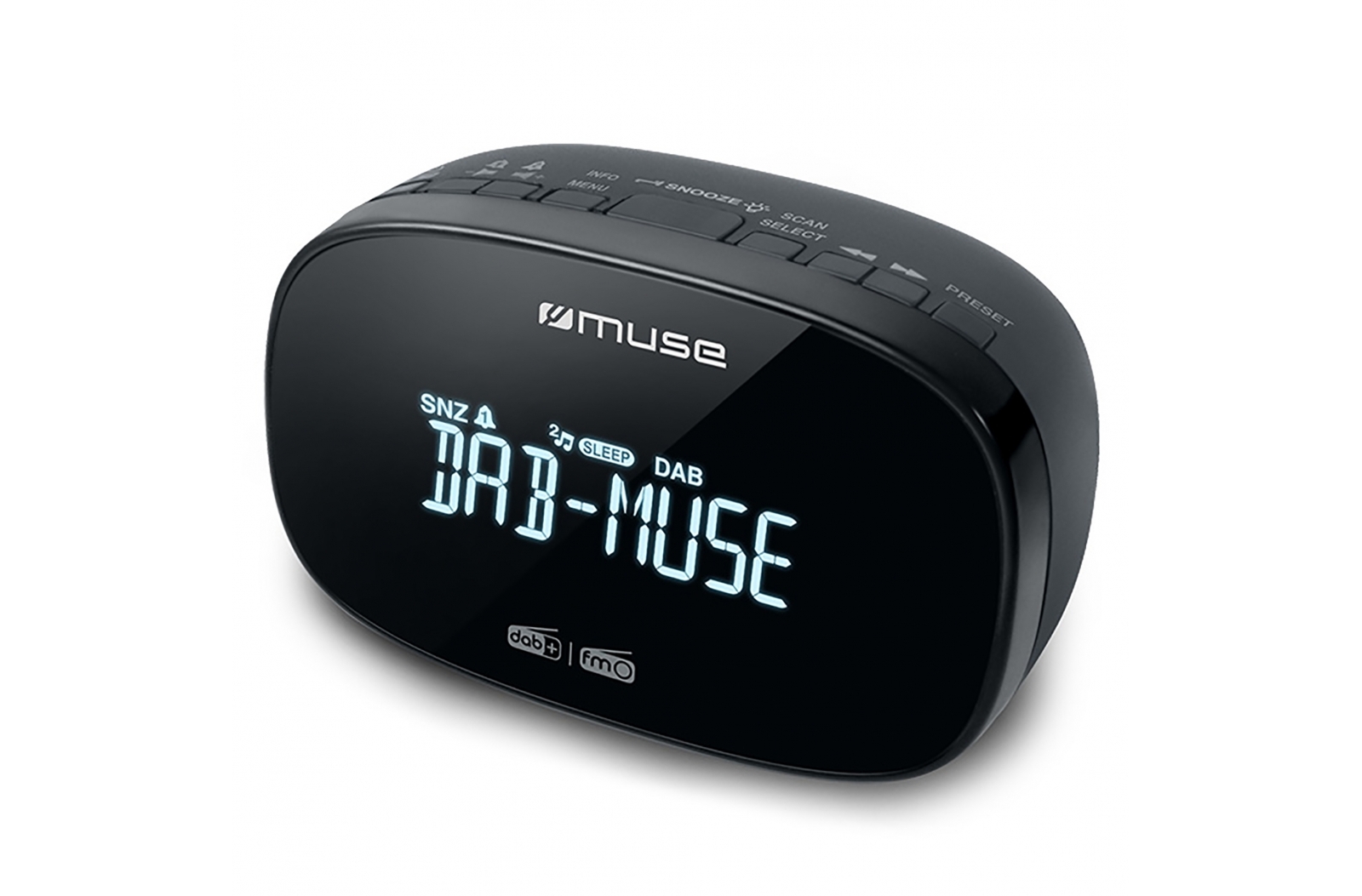 M-150 CDB | Muse Radio Reloj DAB+