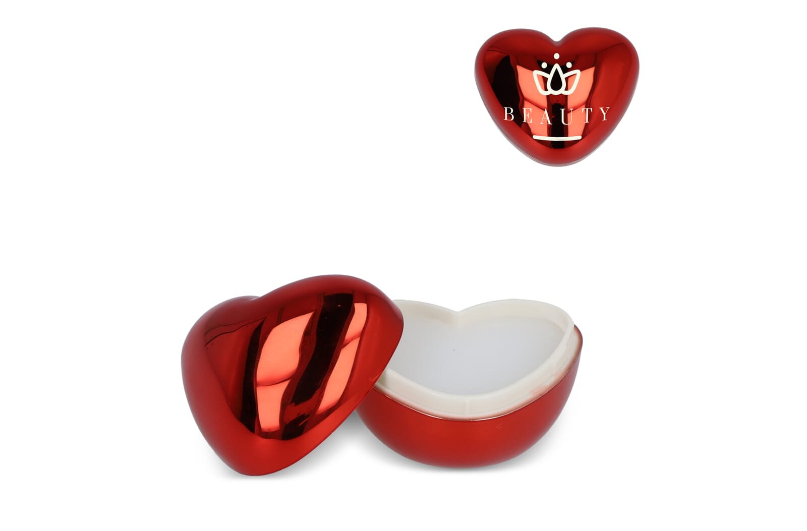 Bálsamo de Labios Corazón Metálico - Puerto Lápice