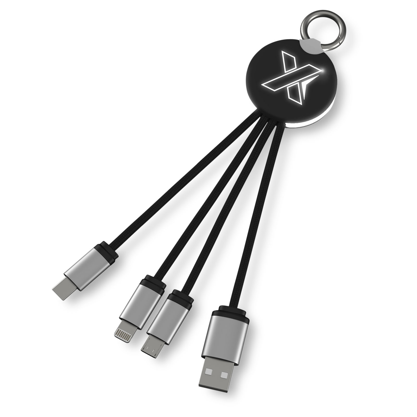 Cable de Carga Triple Conexión EcoCharge - Long Melford - Hoz y Costeán