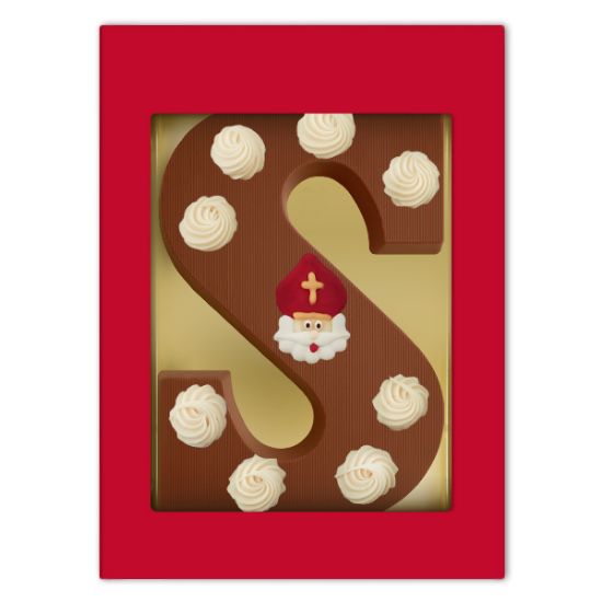 Letra S de Chocolate de Lujo - Moreton Pinkney - Recas