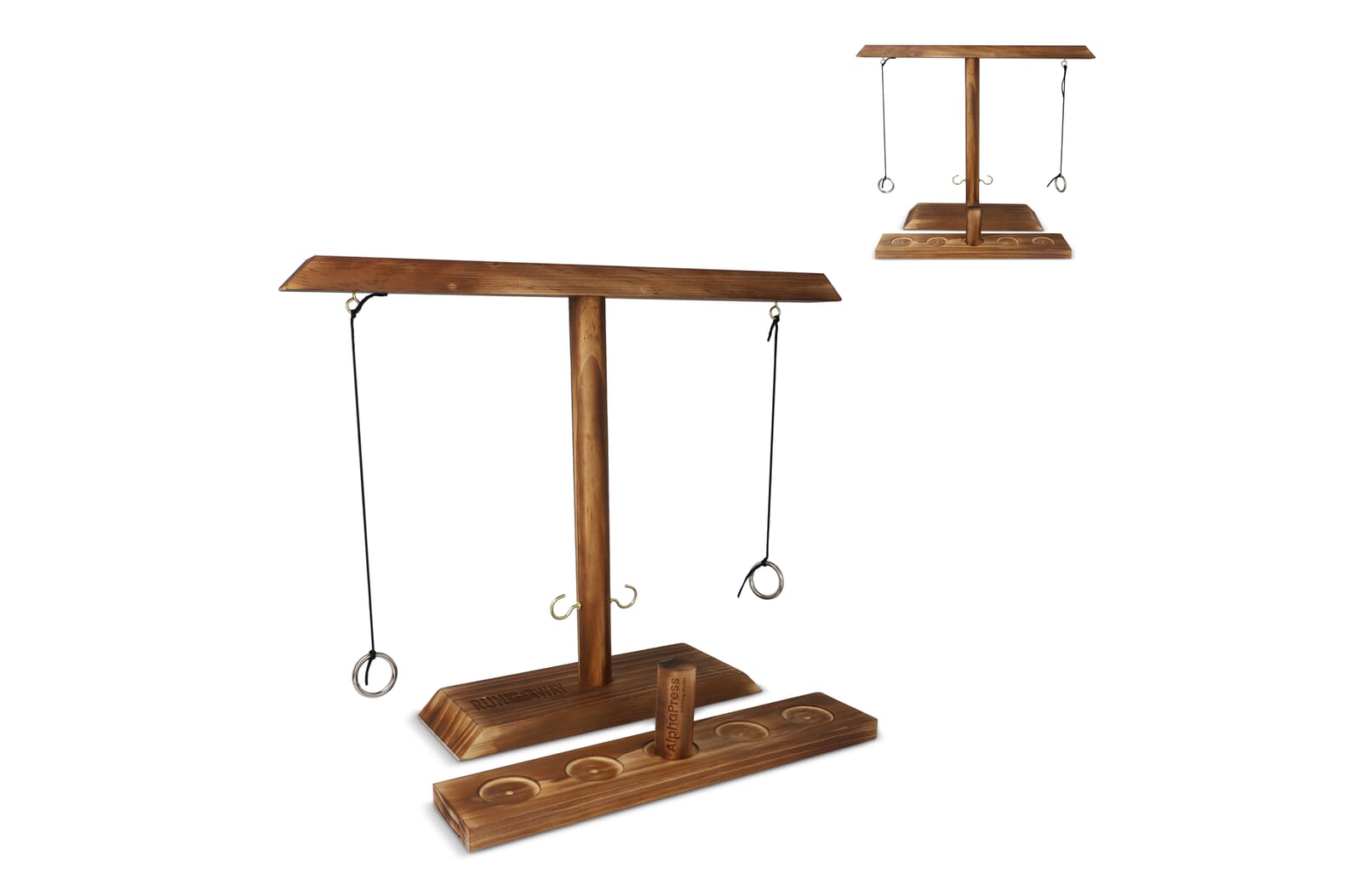 Juego de Lanzamiento de Aros Giratorios - Vall d'Albaida