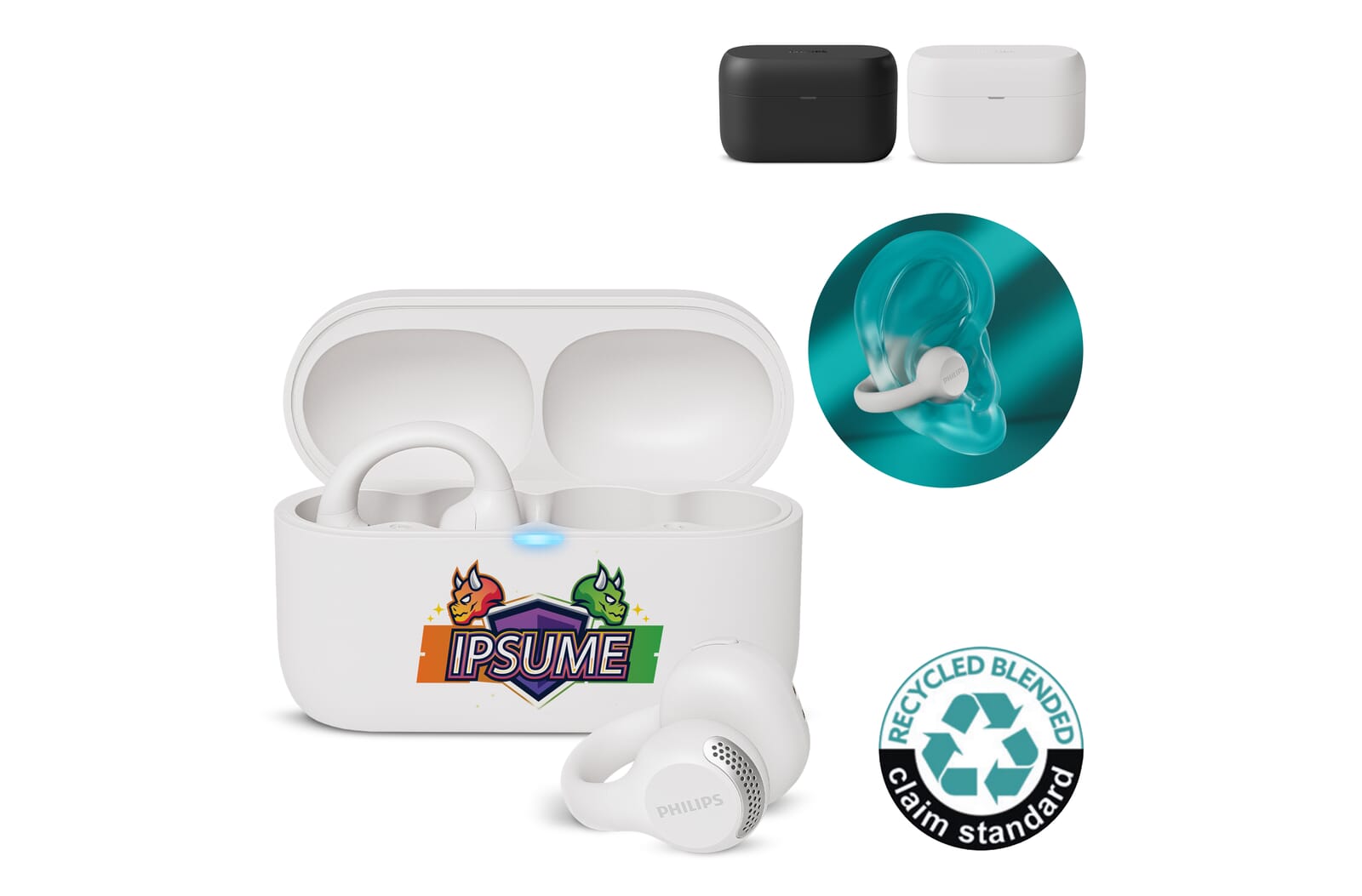 Auriculares TWS Philips TAQ2000 de oído abierto