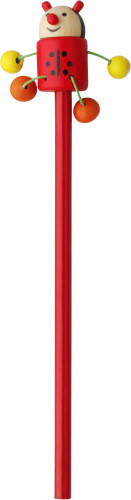 Lápiz de Madera con Personaje Animal - Mansilla de la Sierra