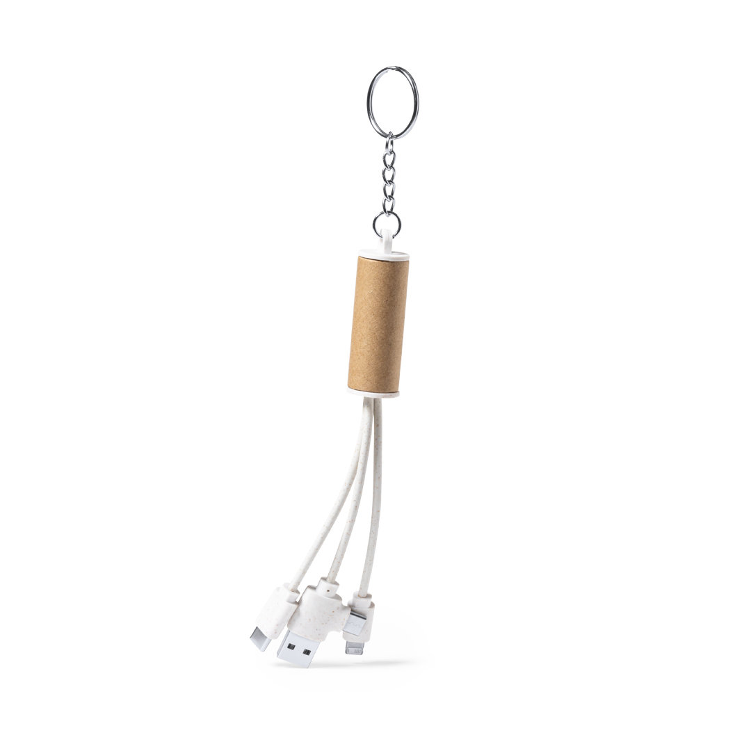 Cable de Cargador USB Multi-Conectores Eco-Amigable - León