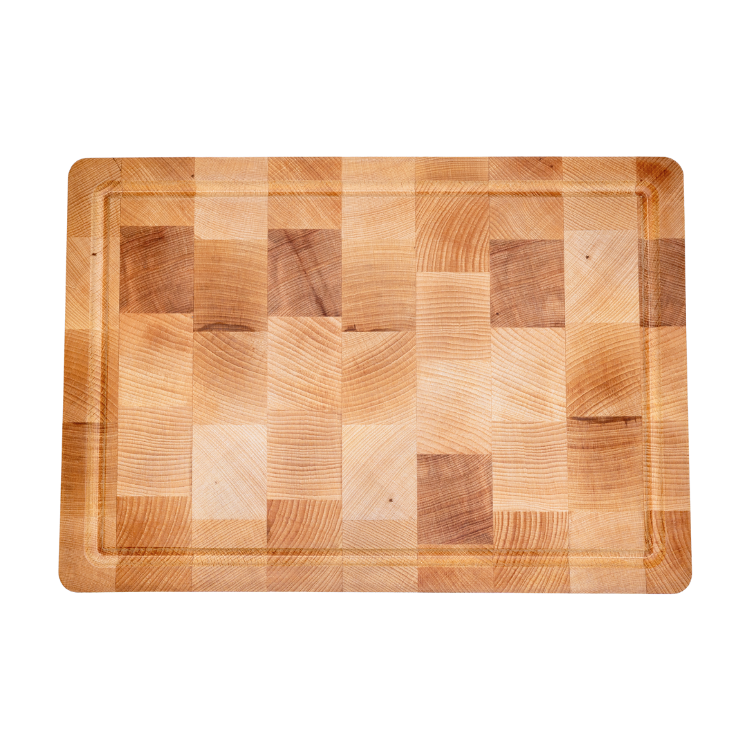 Tabla de cortar de haya con asas - Santa Susanna