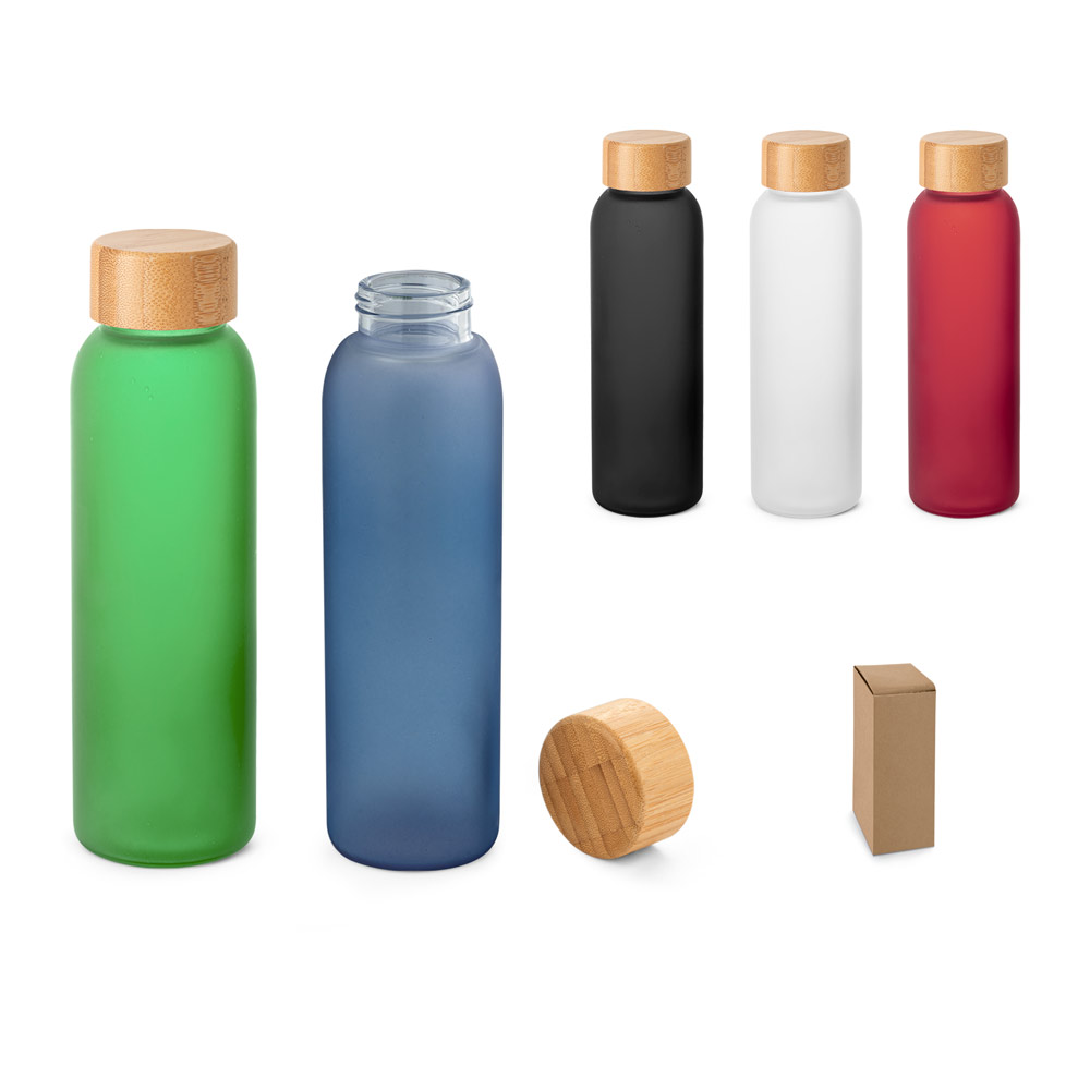 LILLARD VIDRIO. Botella de vidrio esmerilado de 520 ml