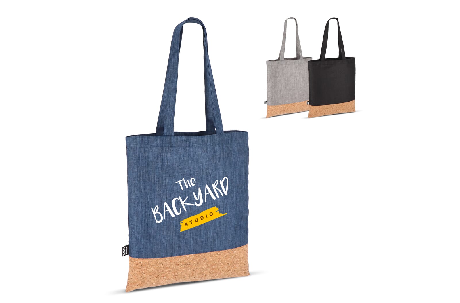 Bolso sostenible de R-PET y corcho - Castellón de la Plana