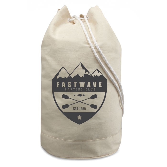 Bolsa Duffle de Sarga de Algodón - Orpí