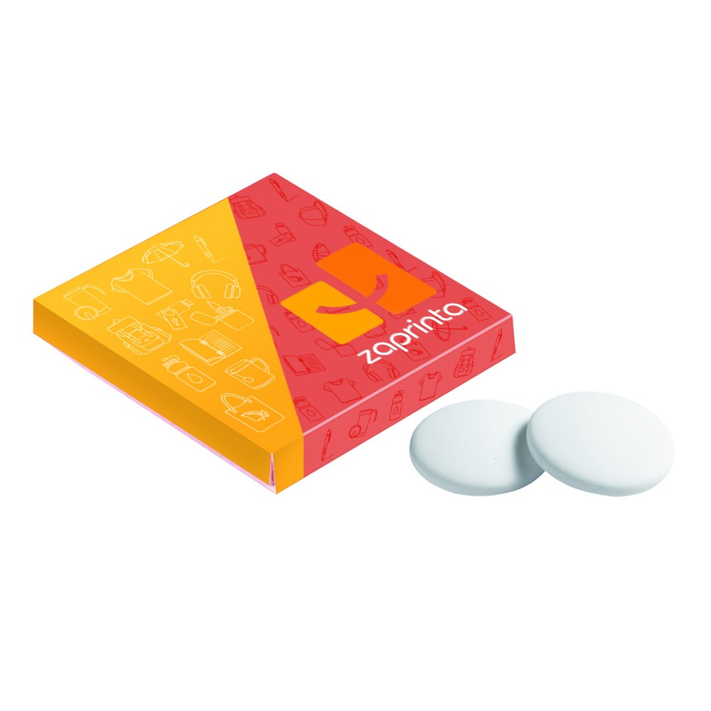 Caramelo de Menta Imperial en Caja Blanca Impresa - Alberite de San Juan