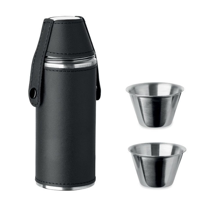 Petaca de Lujo con Vasos - Macharaviaya