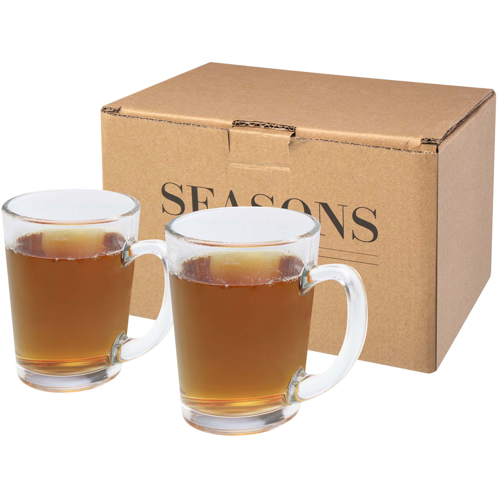 Set de 2 Vasos de Té Elegantes - Benacazón bedrukken met logo