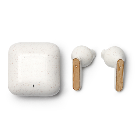 Auriculares inalámbricos EcoBambú - Mediana de Aragón