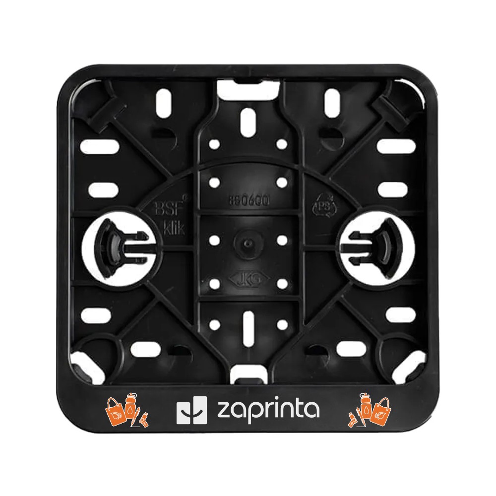 Soporte para matrícula de ciclomotor cuadrado - Pujerra