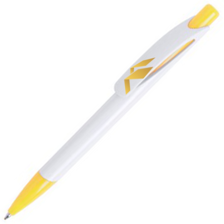 Bolígrafo de botón bicolor - Villatobas