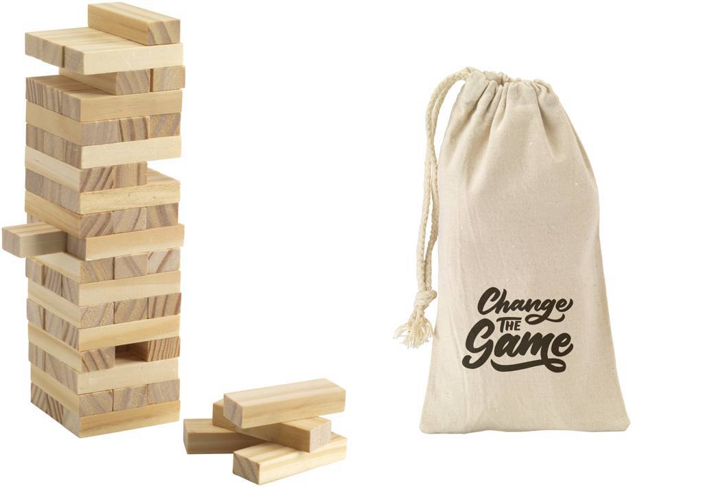 Juego de Torre de Apilamiento de Madera - Cárcheles