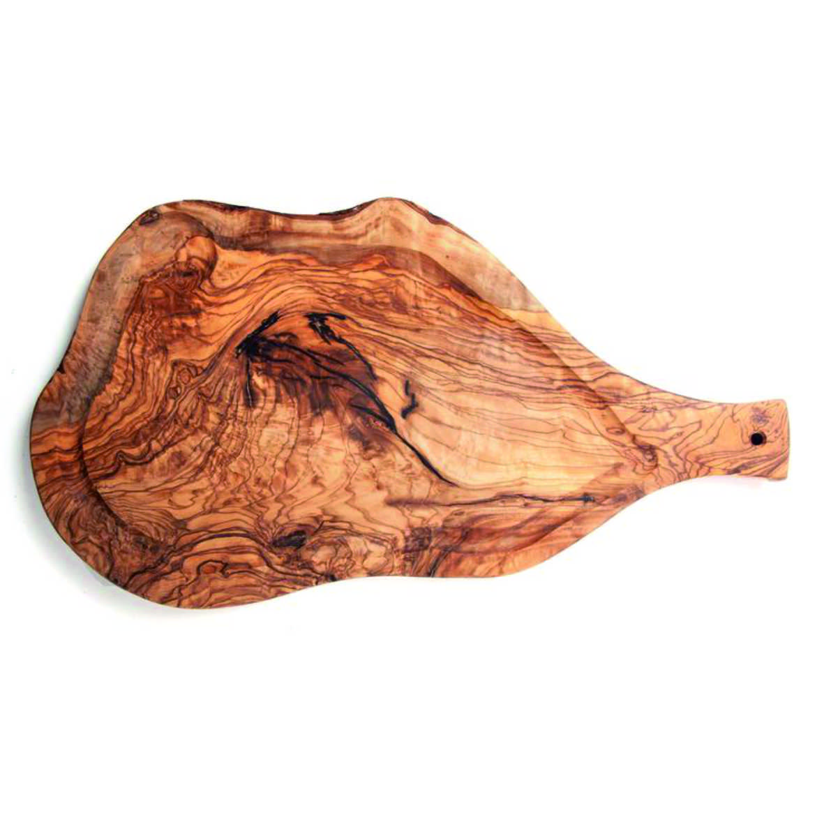 Tabla de Servir de Madera de Olivo - Baños de Rioja
