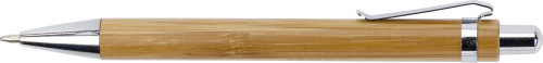 Bolígrafo de bambú con clip de metal - Little Snoring - Castillazuelo
