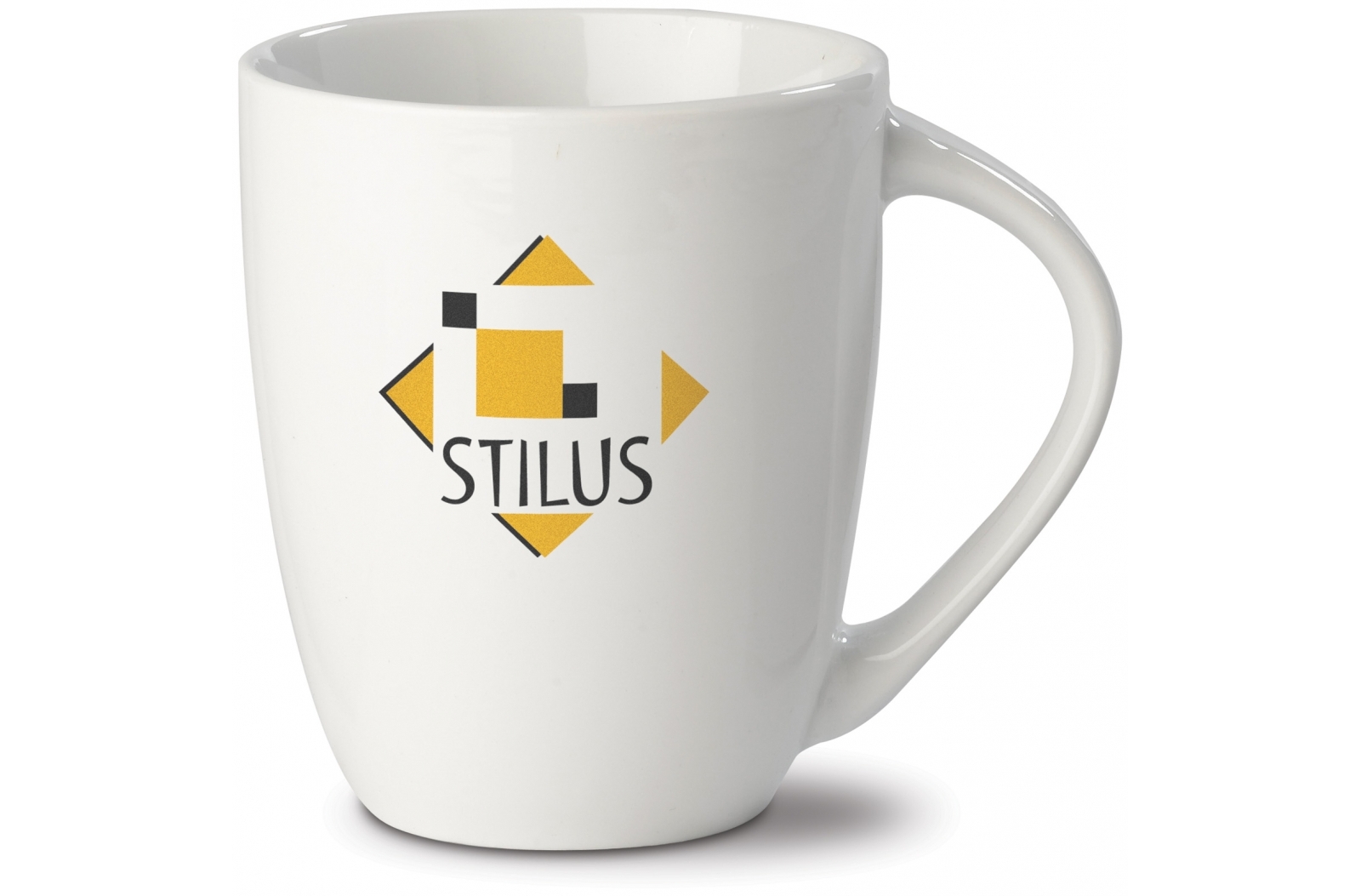 Taza de Porcelana Blanca Cónica 300ml - El Castillo de las Guardas