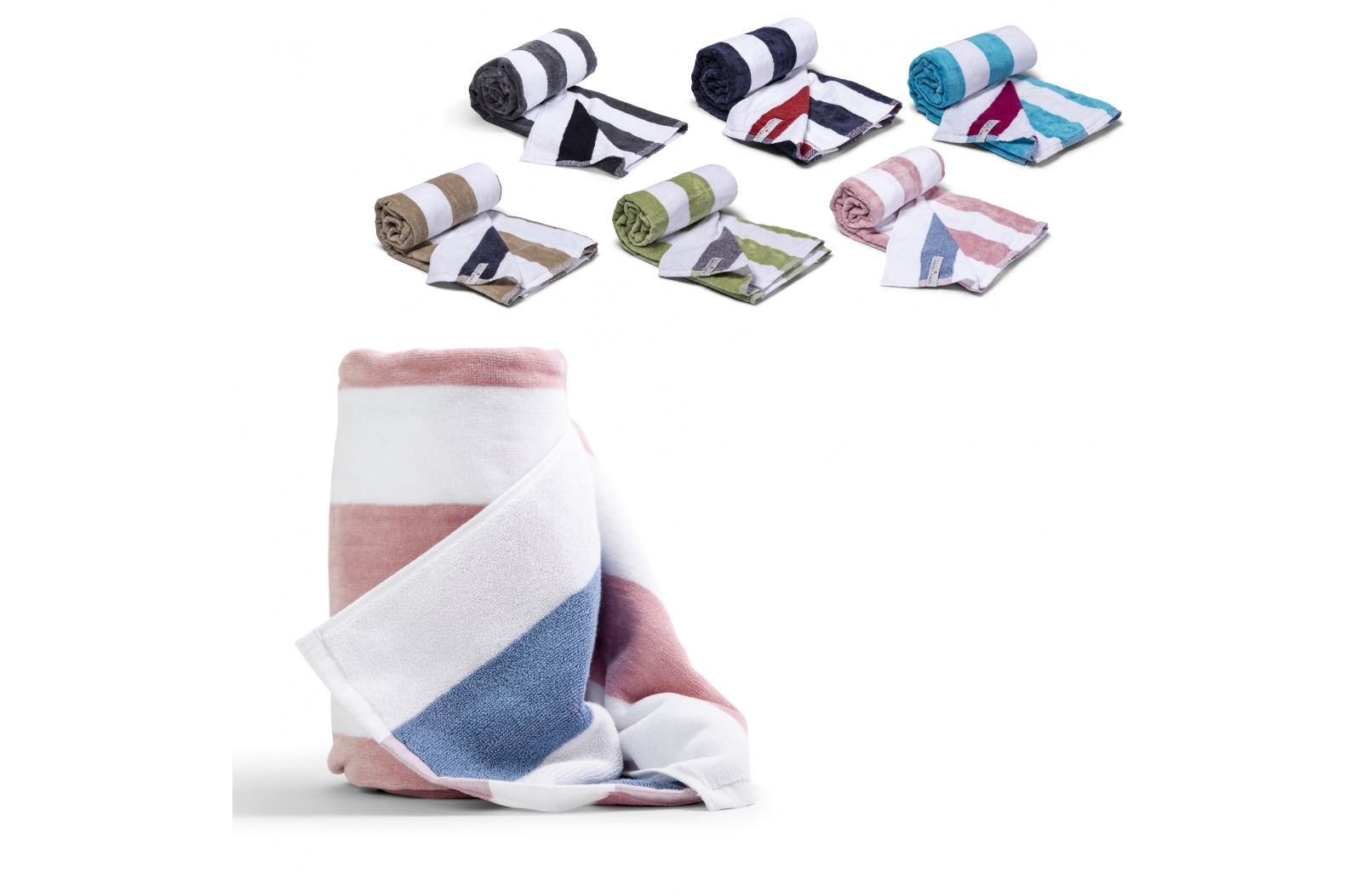 Toalla de Playa en Dos Tonos - VillageName - Mesegar de Tajo