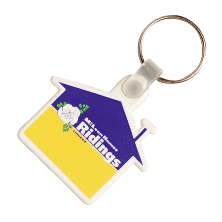 Llavero en Forma de Casa de Plástico - Es Castell