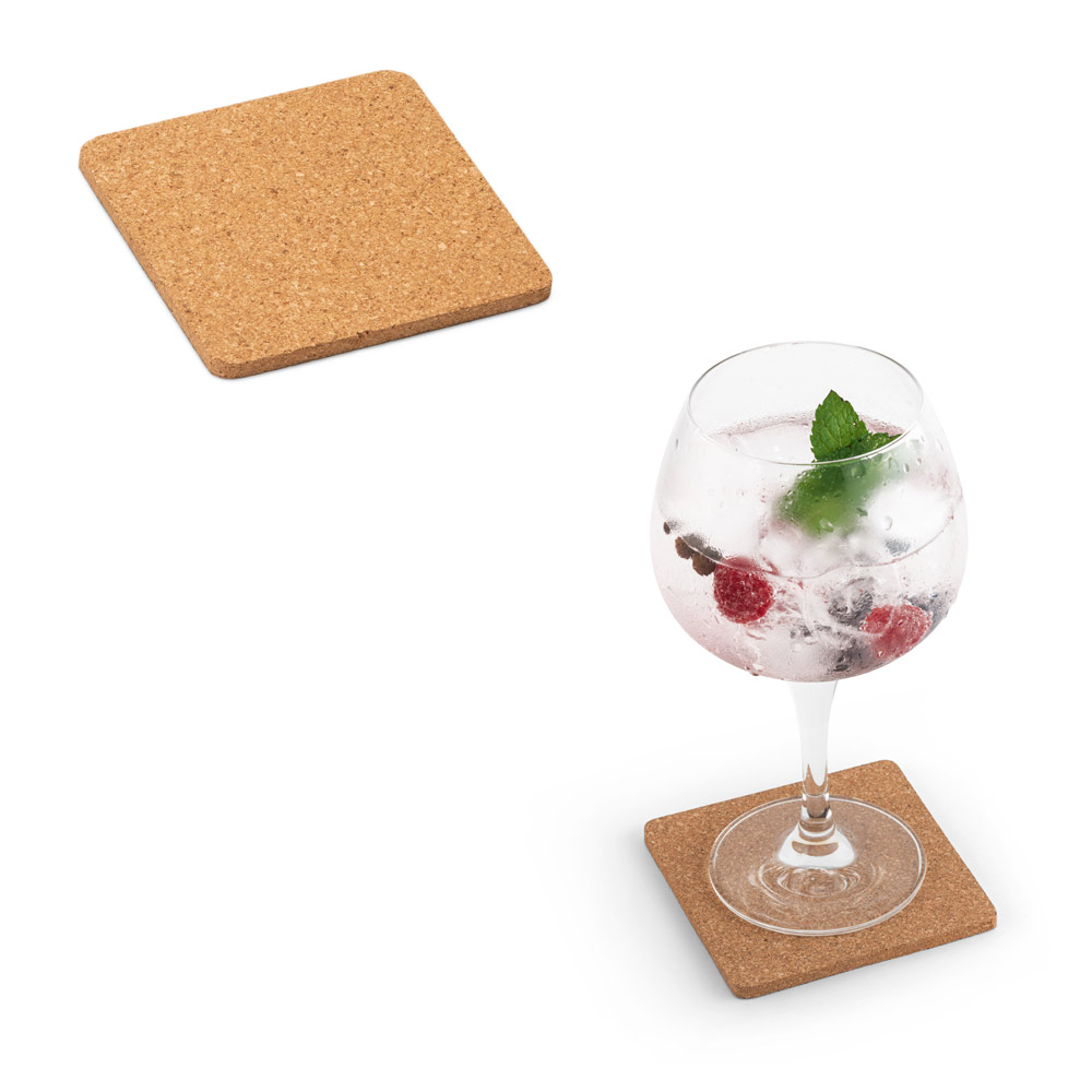 Posavasos Cuadrado de Corcho - Oxted - Vallcebre