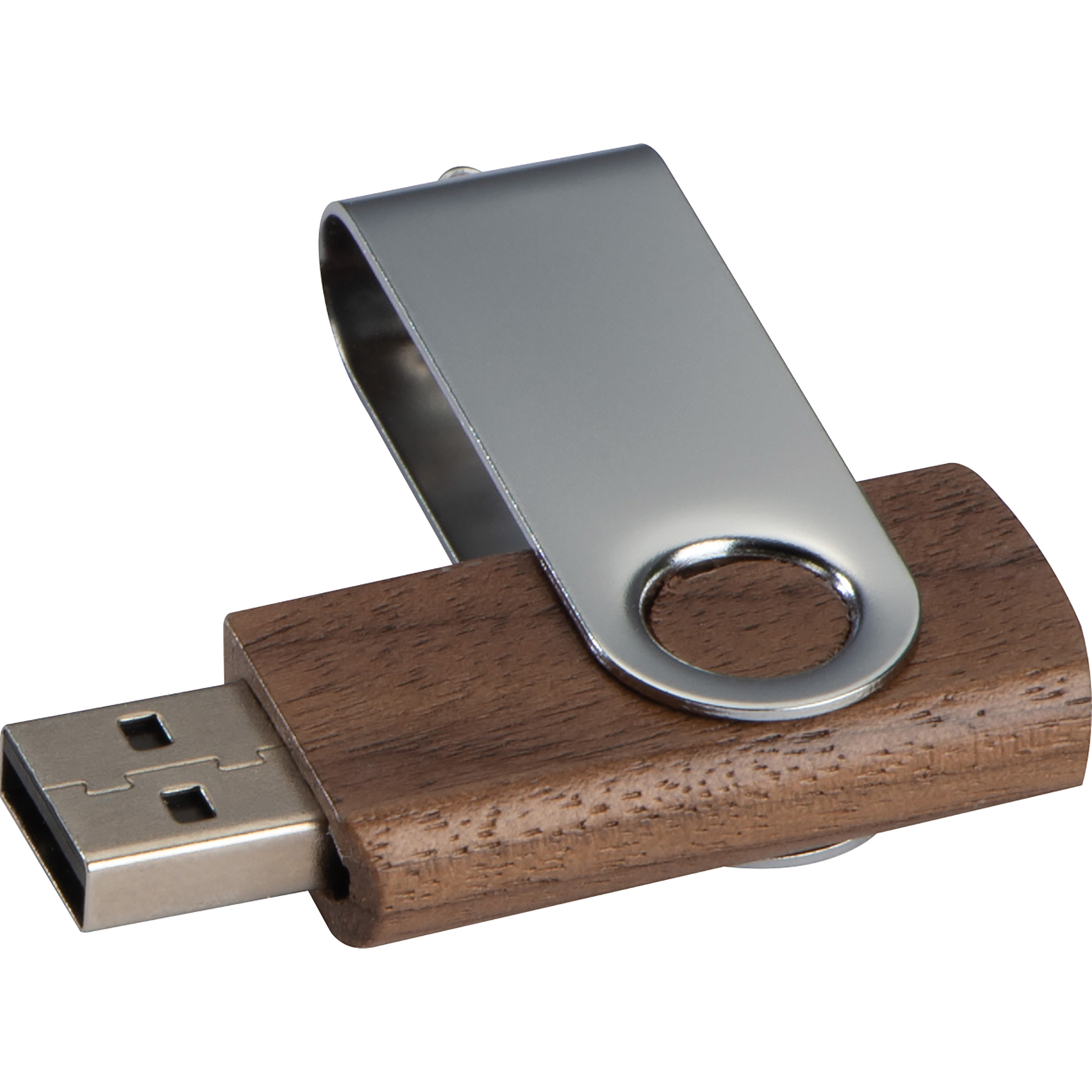Memoria USB de Nogal de Madera Oscura - Little Wittenham - Torrejón de Ardoz