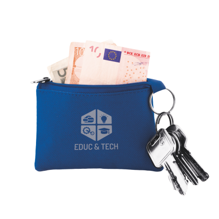 Bolso para llaves de poliéster 600D con cremallera - Deià