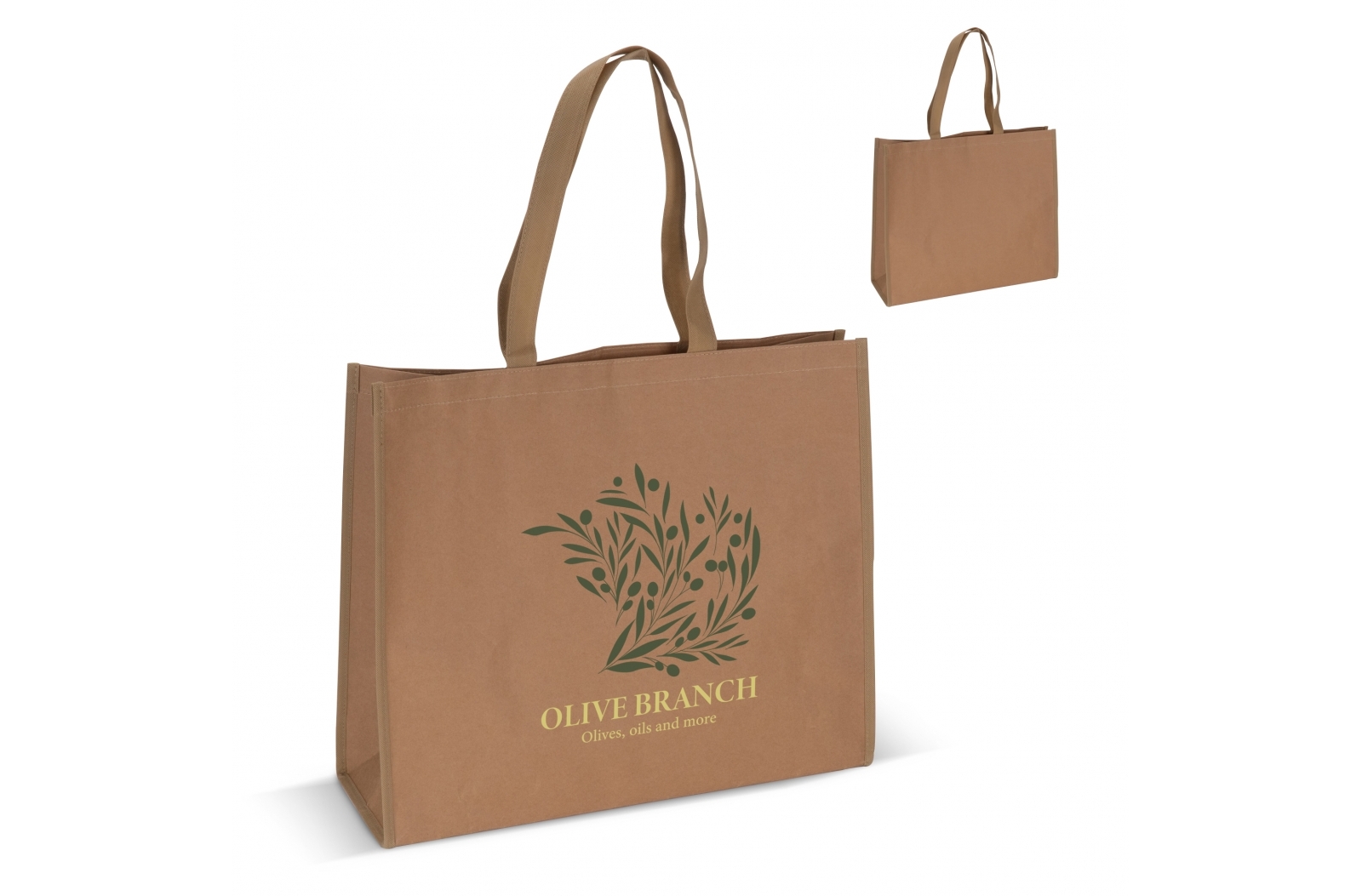 Bolsa de Compras de Papel Kraft Reforzado - Salares