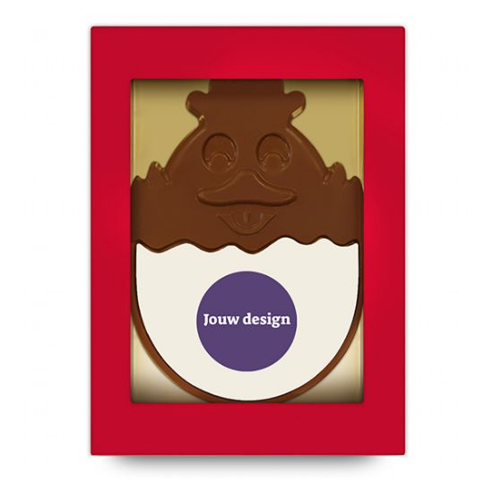 Polla de Pascua de Chocolate Personalizada - Lora del Río