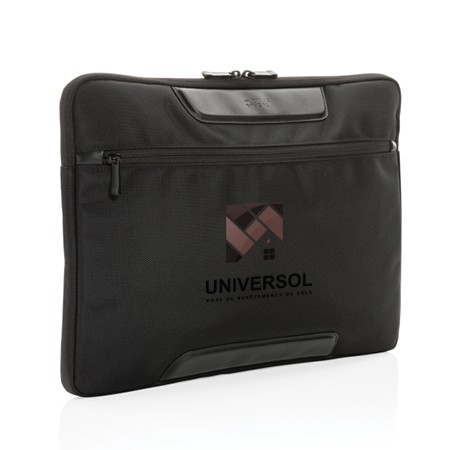 Funda para portátil Swiss Peak AWARE™ RPET Voyager de 15.6 pulgadas - Baldellou
