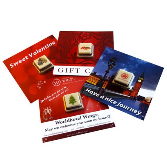 Tarjeta de Chocolate con Logo - Cardiel de los Montes