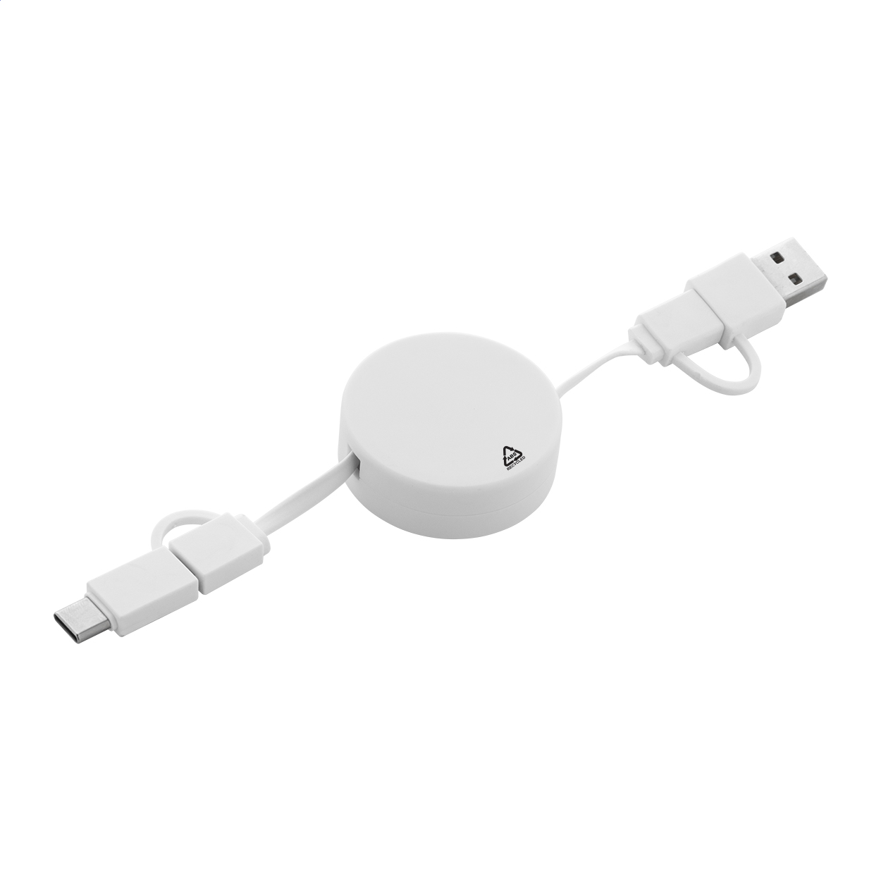 Cable de cargador USB telescópico sostenible - Sant Fost de Campsentelles
