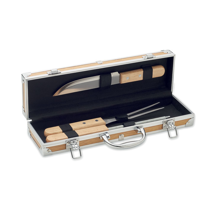 Herramientas de Barbacoa de Acero Inoxidable - Tembleque