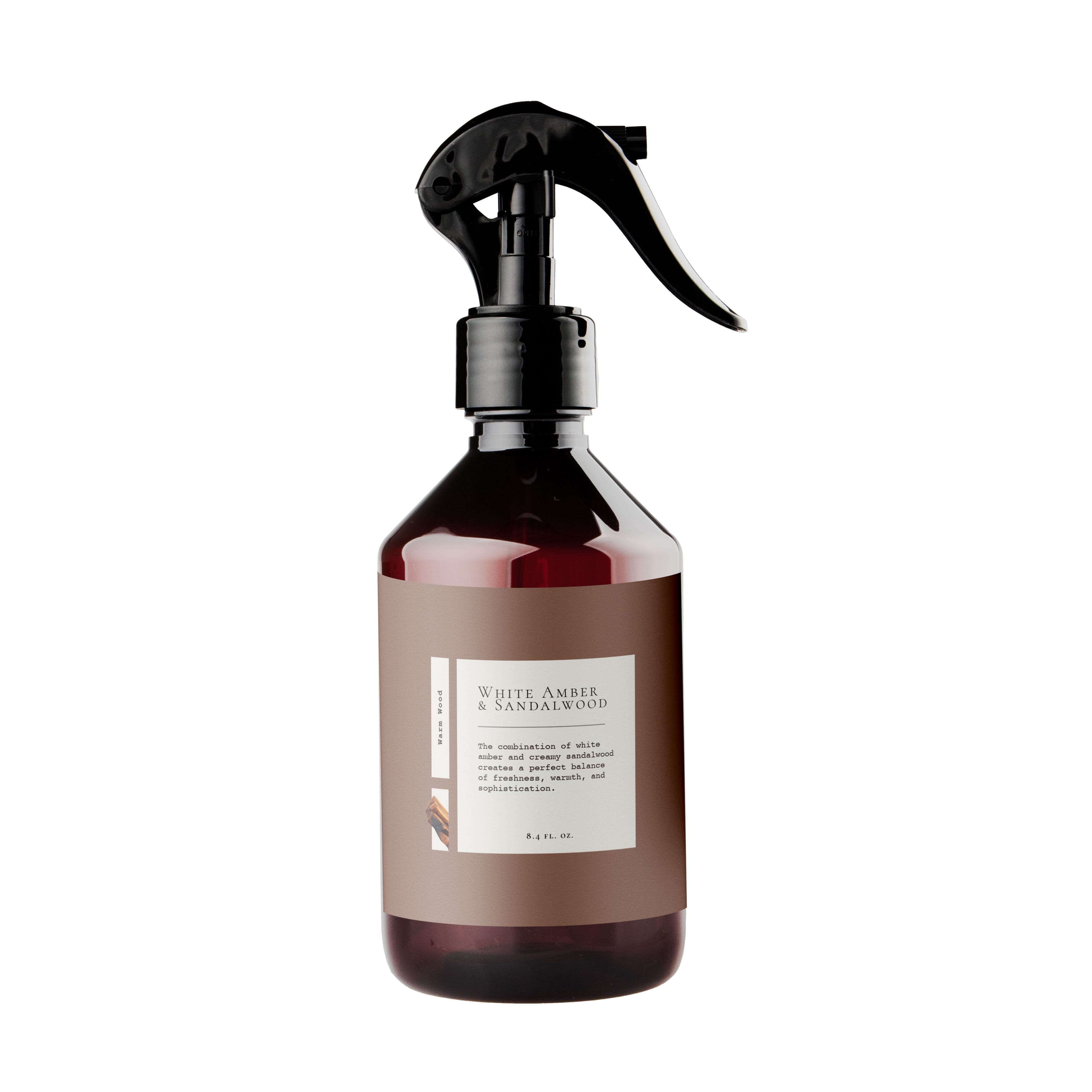 Perfume de Ambiente Madera Cálida - Villanueva de Gállego impreso con logotipo